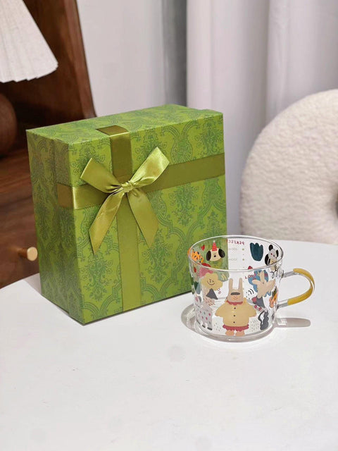 Whimsical Woods Glass Cup - 400ml - Furnt