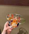Woodland Whimsy Glass Cup - 500ml - Furnt
