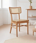 Amelia Set of 2 Rattan Dining Chairs