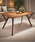 Astoria Rectangle Wooden Dining Table - 140cm