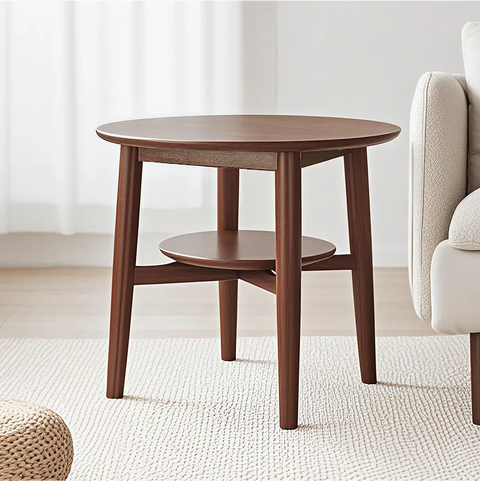 Boden Round Wooden Side Table