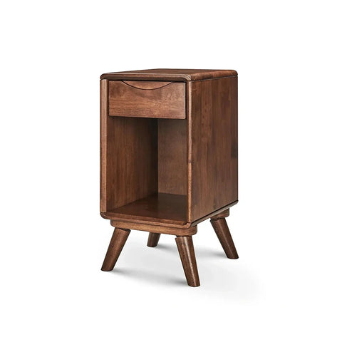 Case Solid Wood Bedside Cabinet