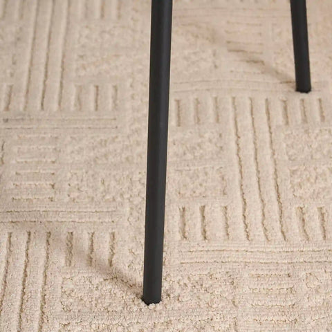 Cassie Beige Fabric Occasional Chairs