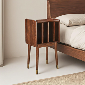 Clemont Solid Wood Bedside Cabinet