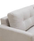 Orka Fabric Left Corner Sofa - Beige
