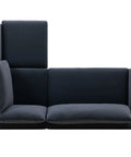 Vega Velvet Modular Corner Sofa - Dark Grey Charcoal