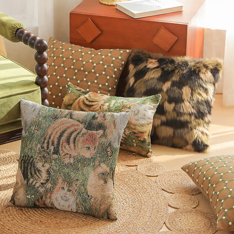 Timeless Tails Pillow Case Cushion