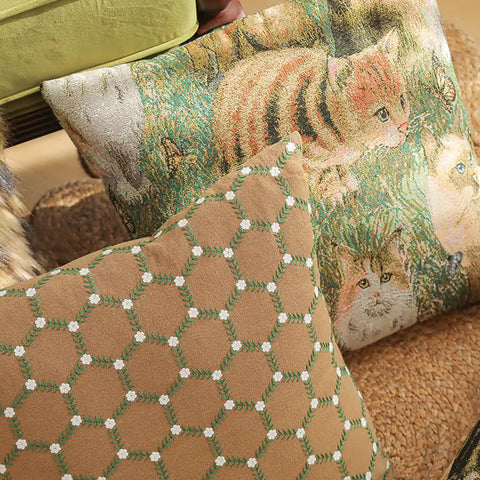 Timeless Tails Pillow Case Cushion