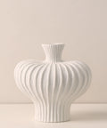 Lantern Fruit Raw Ceramic Vase