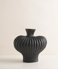 Lantern Fruit Raw Ceramic Vase