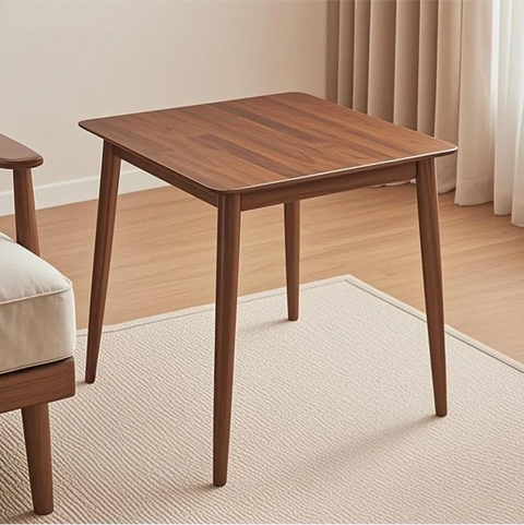 Lowry Square Wooden Dining Table - 80cm