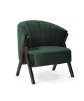 Nico Dark Green Velvet Occasional Chair