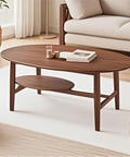 Scala Oval Wooden Coffee Table