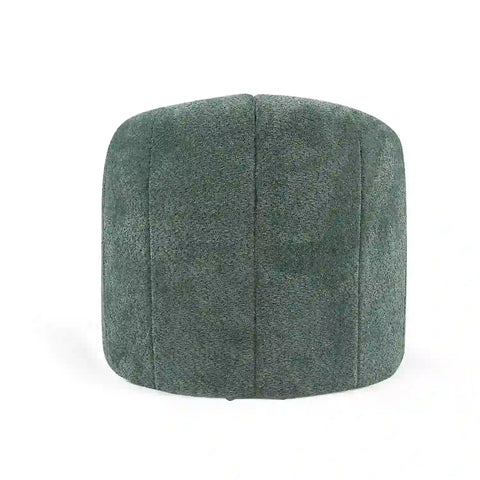 Taylor Dark Green Textured Fabric Occasional Chair