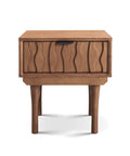 Veneto Brown One Drawer Bedside Cabinet