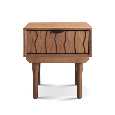 Veneto Brown One Drawer Bedside Cabinet