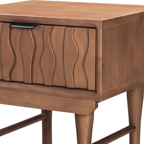 Veneto Brown One Drawer Bedside Cabinet